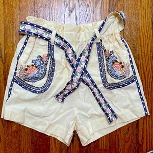 NWOT dressy anthro shorts